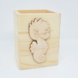 Μολυβοθήκη Ξύλινη ιππόκαμπος Μολυβοθήκη Ξύλινη ιππόκαμπος