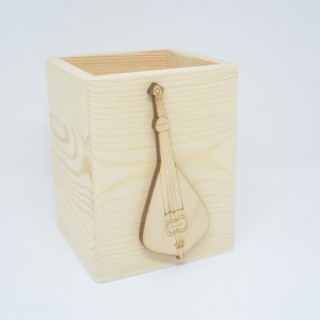 Μολυβοθήκη Ξύλινη κρητική λύρα Μολυβοθήκη Ξύλινη κρητική λύρα