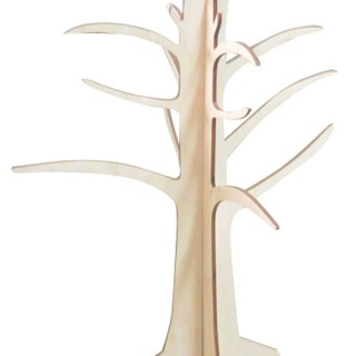 Ξύλινο Διακοσμητικό δεντράκι welcome baby