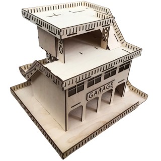 Ξύλινο Μεγάλο τριώροφο Πάρκινγκ γκαράζ