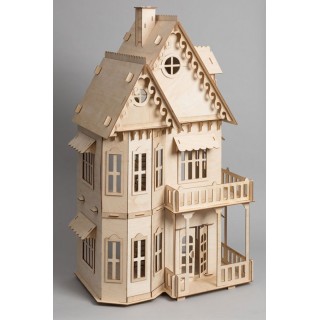 Ξύλινο Κουκλόσπιτο μεγάλο Vintage 76 εκ ύψος Ξύλινο Κουκλόσπιτο μεγάλο Vintage 76 εκ ύψος