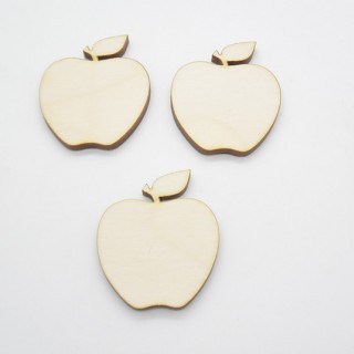 Ξύλινο διακοσμητικό μήλο