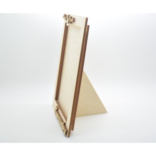 Ξύλινη Διακοσμητική κορνίζα για δωράκι