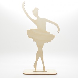 Ξύλινο Σταντ μπαλαρίνα μεγάλη Ξύλινο Σταντ μπαλαρίνα μεγάλη