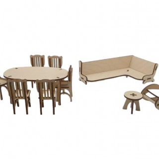 Μινιατούρες επιπλάκια κουκλόσπιτου Μινιατούρες επιπλάκια κουκλόσπιτου