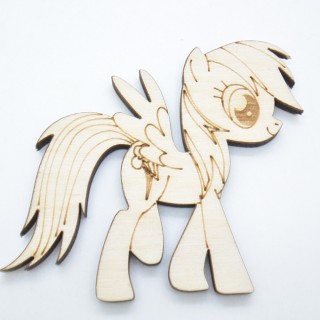 Ξύλινο Διακοσμητικό μικρό μου πόνυ