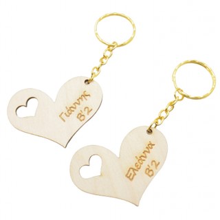 Αναμνηστικό Μπρελόκ καρδιά δώρο από την δασκάλα Αναμνηστικό Μπρελόκ καρδιά δώρο από την δασκάλα