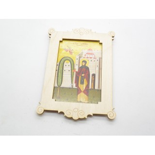 Ξύλινη Εικόνα με επιλογή Αγίου