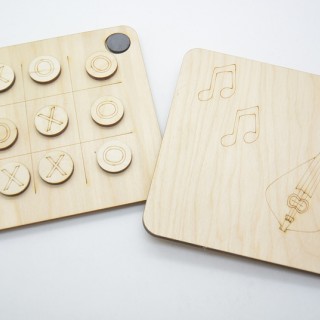 Ξύλινη Τρίλιζα κρητική λύρα