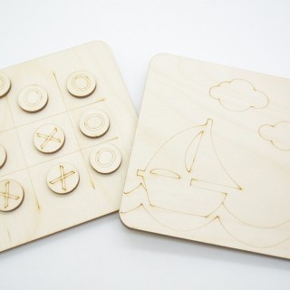 Ξύλινη Τρίλιζα καραβάκι