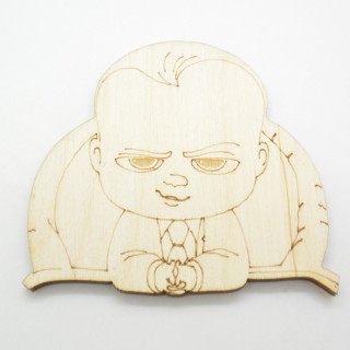 Ξύλινο Διακοσμητικό baby boss