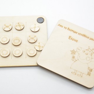 Ξύλινη Τρίλιζα peppa pig δώρο γενεθλίων