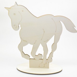 Ξύλινο Σταντ άλογο μεγάλο