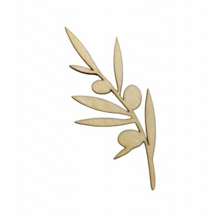 Ξύλινο Διακοσμητικό κλαδί ελαίας