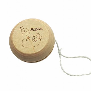 Ξύλινο ΓΙΟ ΓΙΟ κύκνος με όνομα