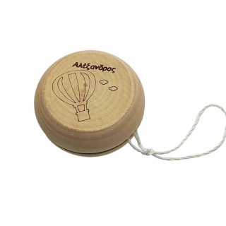 Ξύλινο ΓΙΟ ΓΙΟ αερόστατο με όνομα