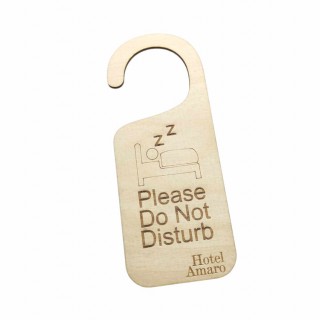 Ξύλινο door hanger do not disturb για ξενοδοχεία ενοικιαζόμενα δωμάτια Ξύλινο door hanger do not disturb για ξενοδοχεία ενοικιαζόμενα δωμάτια
