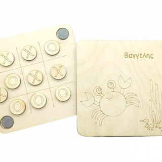 Μπομπονιέρα Ξύλινη τρίλιζα καβουράκι