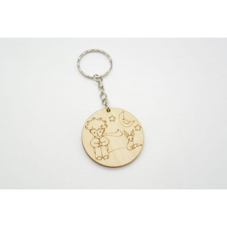 Ξύλινο Μπρελόκ μικρός πρίγκιπας