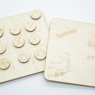 Ξύλινη Τρίλιζα πουλάκι