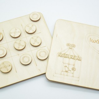 Ξύλινη Τρίλιζα πουλάκια