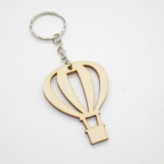 Ξύλινο Μπρελόκ αερόστατο Ξύλινο Μπρελόκ αερόστατο