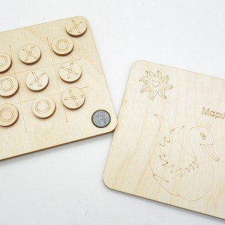 Ξύλινη Τρίλιζα κύκνος