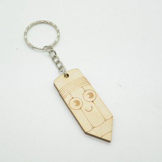 Ξύλινο Μπρελόκ μολύβι Ξύλινο Μπρελόκ μολύβι