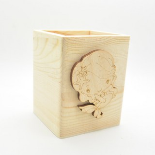 Μολυβοθήκη Ξύλινη γοργόνα Μολυβοθήκη Ξύλινη γοργόνα