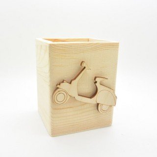 Μολυβοθήκη Ξύλινη βέσπα Μολυβοθήκη Ξύλινη βέσπα