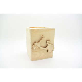 Μολυβοθήκη Ξύλινη βέσπα