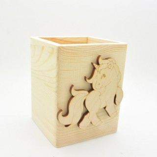 Μολυβοθήκη Ξύλινη μονόκερος Μολυβοθήκη Ξύλινη μονόκερος