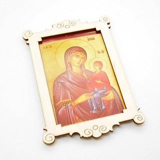 Ξύλινη Εικόνα με επιλογή Αγίου