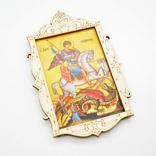 Ξύλινη Εικόνα με επιλογή Αγίου