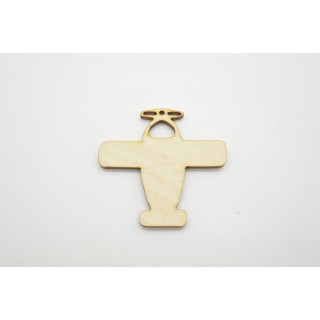 Ξύλινο Διακοσμητικό ελικοπτεράκι 