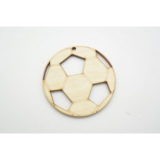 Ξύλινο Διακοσμητικό μπάλα ποδοσφαίρου
