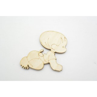 Ξύλινο Διακοσμητικό μωράκι