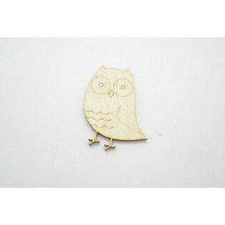 Ξύλινη Διακοσμητική κουκουβάγια