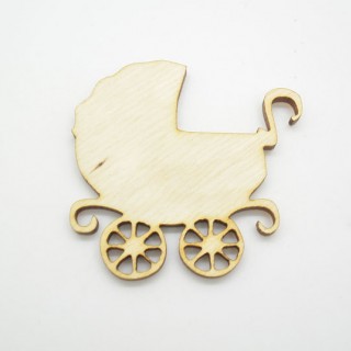 Ξύλινο Διακοσμητικό καρότσι Ξύλινο Διακοσμητικό καρότσι