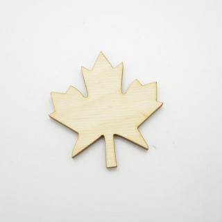 Ξύλινο Διακοσμητικό πλατανόφυλλο