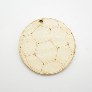 Ξύλινο Διακοσμητικό μπάλα ποδοσφαίρου