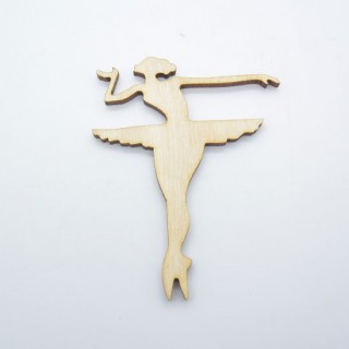 Ξύλινη Διακοσμητική μπαλαρίνα Ξύλινη Διακοσμητική μπαλαρίνα