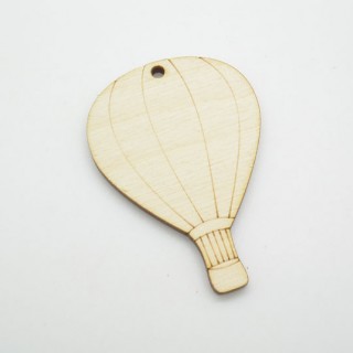 Ξύλινο Διακοσμητικό αερόστατο