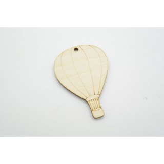 Ξύλινο Διακοσμητικό αερόστατο Ξύλινο Διακοσμητικό αερόστατο