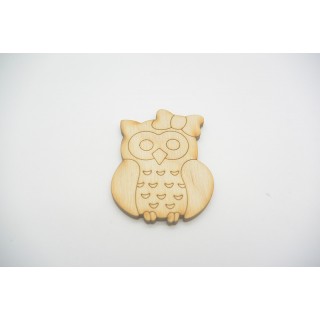 Ξύλινη Διακοσμητική κουκουβάγια