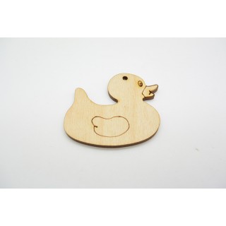 Ξύλινο Διακοσμητικό παπάκι