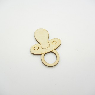 Ξύλινη Διακοσμητική πιπίλα Ξύλινη Διακοσμητική πιπίλα