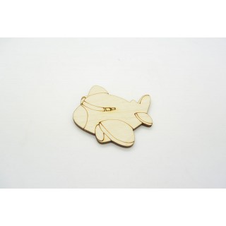 Ξύλινο Διακοσμητικό αεροπλανάκι Ξύλινο Διακοσμητικό αεροπλανάκι