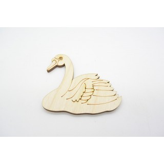 Ξύλινος Διακοσμητικός κύκνος Ξύλινος Διακοσμητικός κύκνος
