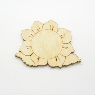 Ξύλινο Διακοσμητικό λουλούδι Ξύλινο Διακοσμητικό λουλούδι